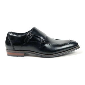 Stacy Adams Baldwin Moc Toe Monk Strap Oxford Shoe
